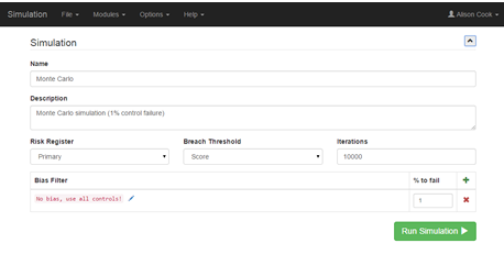 Pillar 2 and monte carlo risk simulations